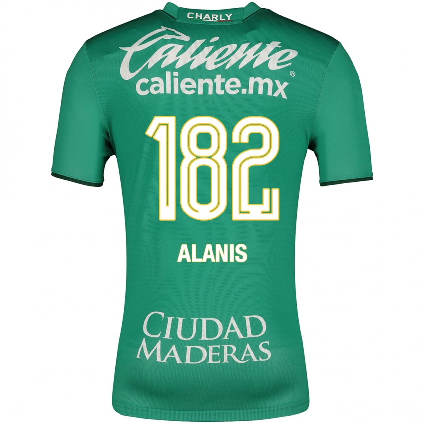 Niño Camiseta Alejandro Alanís #182 Verde 1ª Equipación 2023/24 La Camisa Argentina