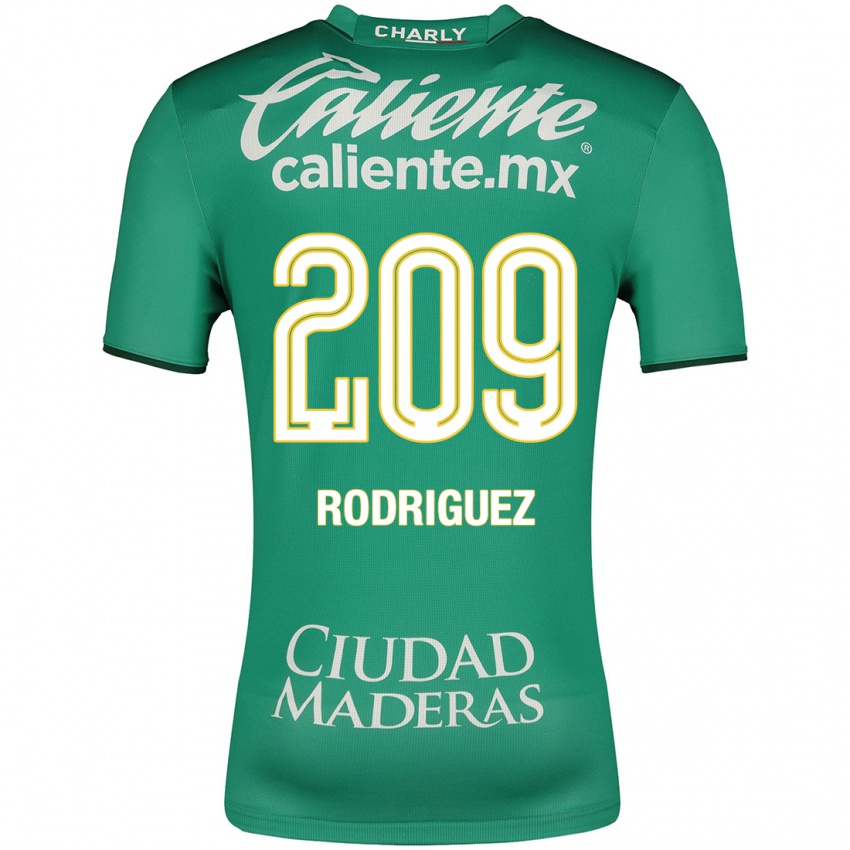 Niño Camiseta Víctor Rodríguez #209 Verde 1ª Equipación 2023/24 La Camisa Argentina