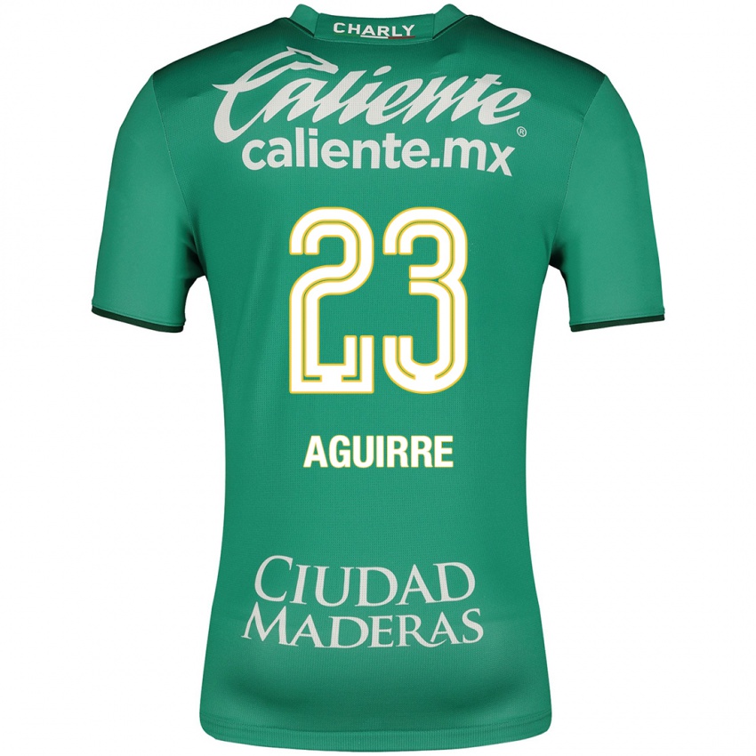 Niño Camiseta Zoe Aguirre #23 Verde 1ª Equipación 2023/24 La Camisa Argentina