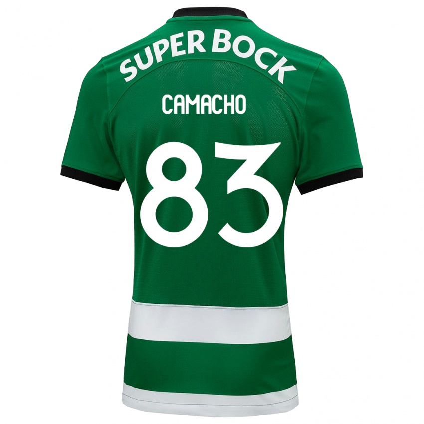 Niño Camiseta Rafael Camacho #83 Verde 1ª Equipación 2023/24 La Camisa Argentina