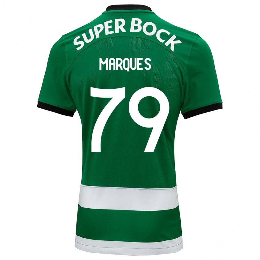 Niño Camiseta Rodrigo Marquês #79 Verde 1ª Equipación 2023/24 La Camisa Argentina