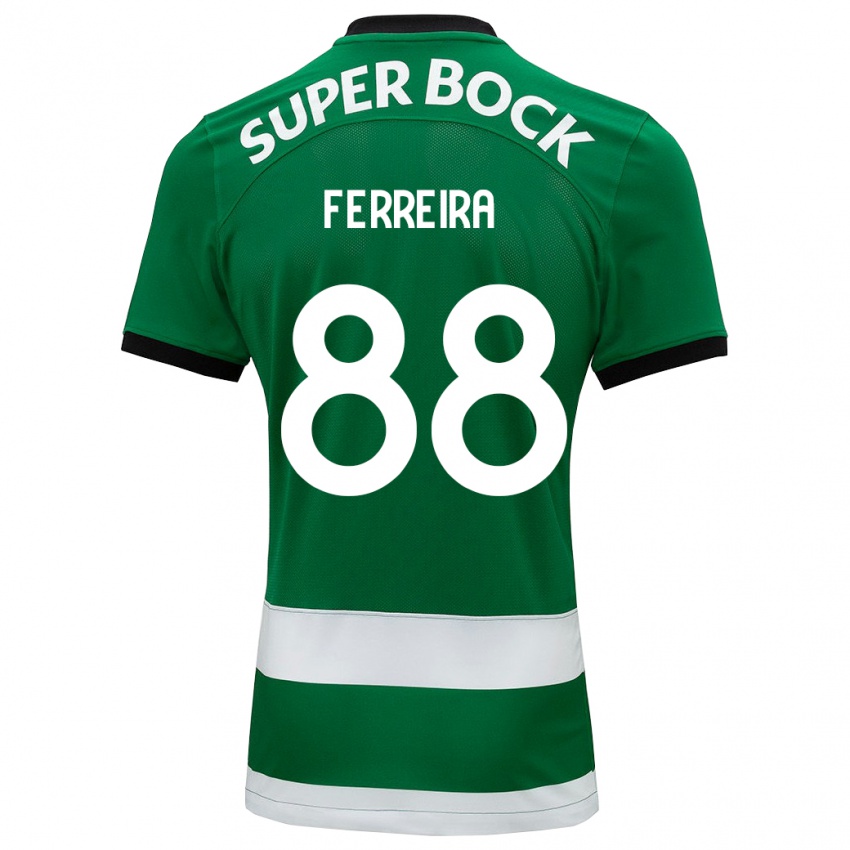 Niño Camiseta Tiago Ferreira #88 Verde 1ª Equipación 2023/24 La Camisa Argentina