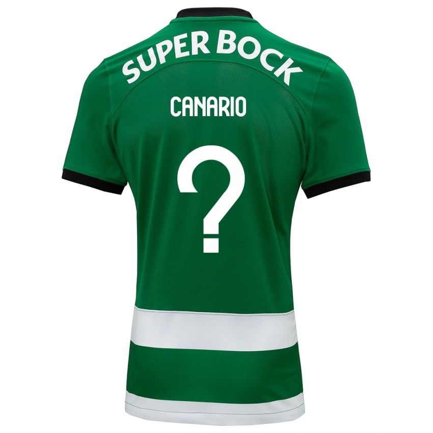 Niño Camiseta Francisco Canário #0 Verde 1ª Equipación 2023/24 La Camisa Argentina