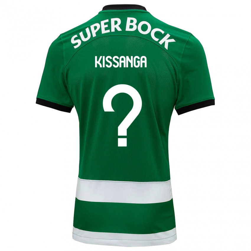 Niño Camiseta Manuel Kissanga #0 Verde 1ª Equipación 2023/24 La Camisa Argentina