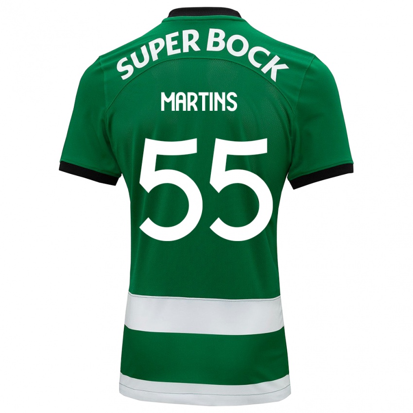 Niño Camiseta Carolina Martins #55 Verde 1ª Equipación 2023/24 La Camisa Argentina