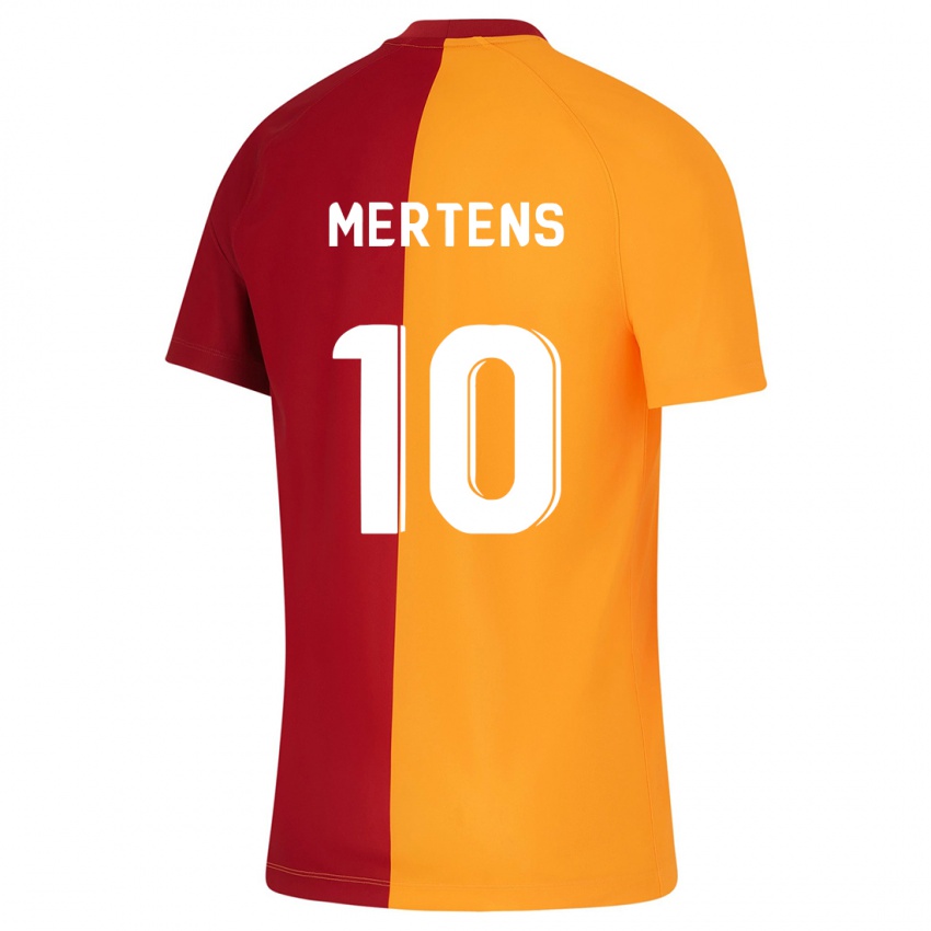 Niño Camiseta Dries Mertens #10 Naranja 1ª Equipación 2023/24 La Camisa Argentina