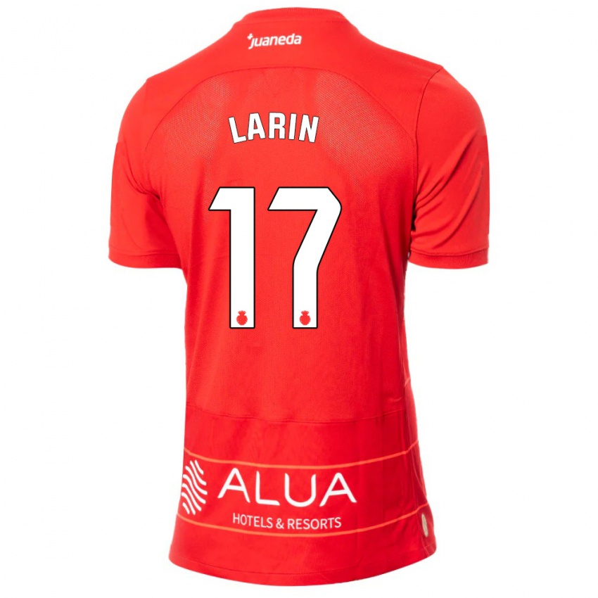 Niño Camiseta Cyle Larin #17 Rojo 1ª Equipación 2023/24 La Camisa Argentina
