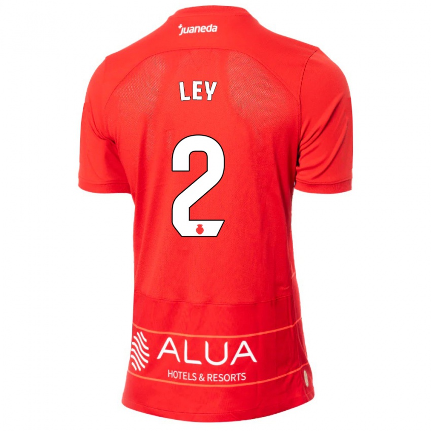 Niño Camiseta Yuzún Ley #2 Rojo 1ª Equipación 2023/24 La Camisa Argentina