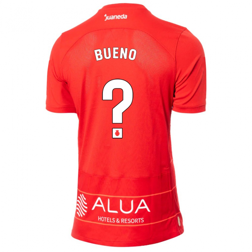 Niño Camiseta Antonio Bueno #0 Rojo 1ª Equipación 2023/24 La Camisa Argentina