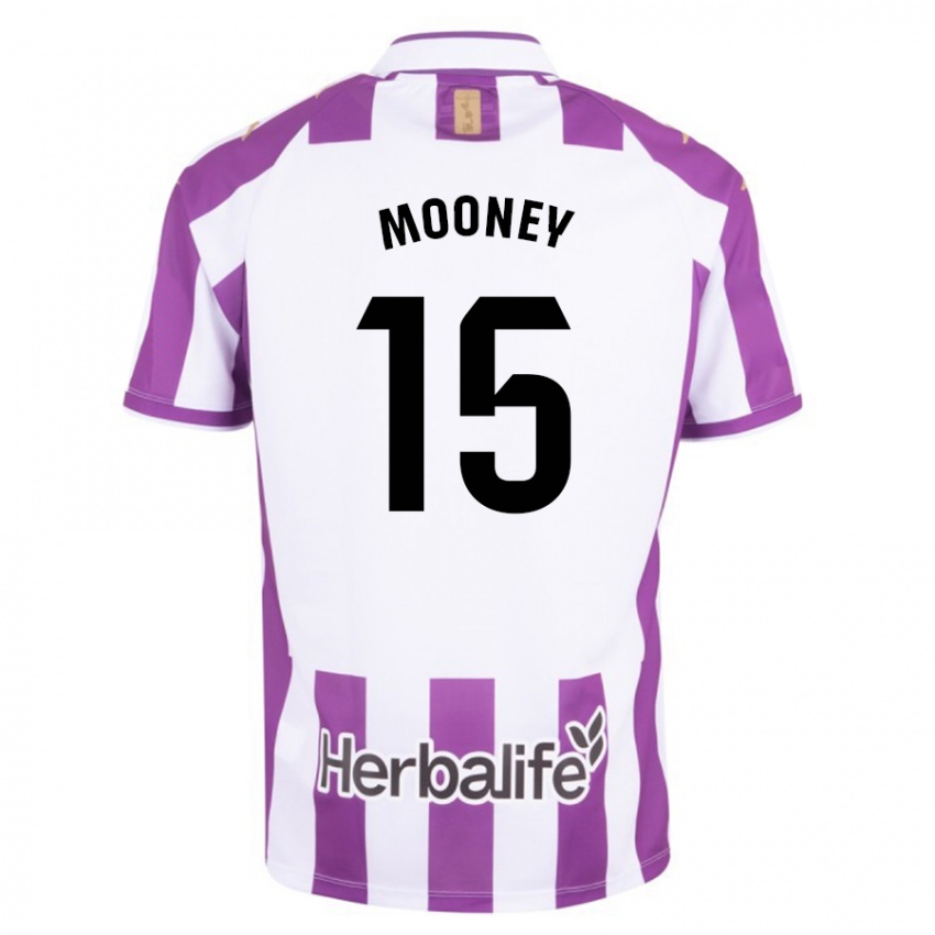 Niño Camiseta Fionn Mooney #15 Morado 1ª Equipación 2023/24 La Camisa Argentina