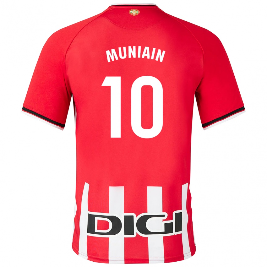 Niño Camiseta Iker Muniain #10 Rojo 1ª Equipación 2023/24 La Camisa Argentina