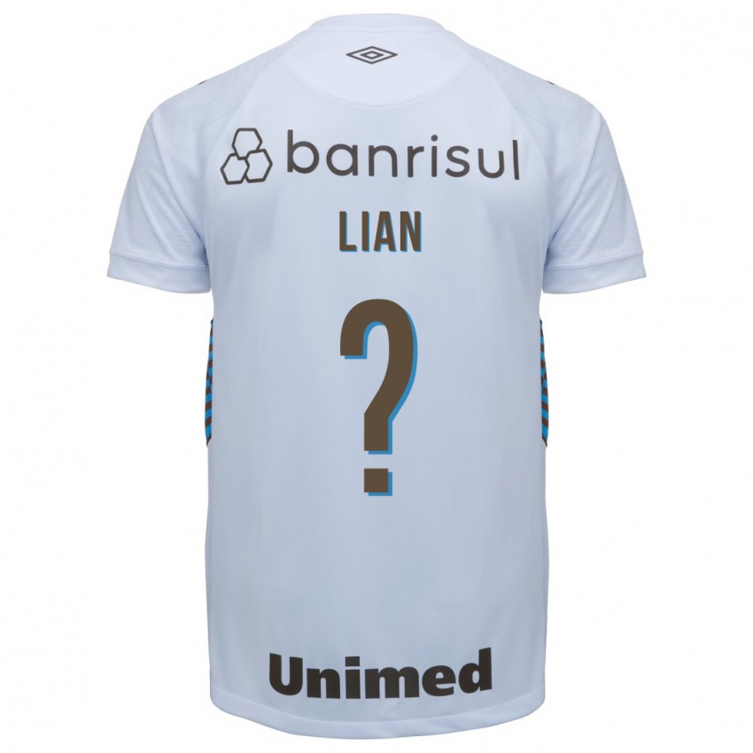 Niño Camiseta Lian #0 Blanco 2ª Equipación 2023/24 La Camisa Argentina