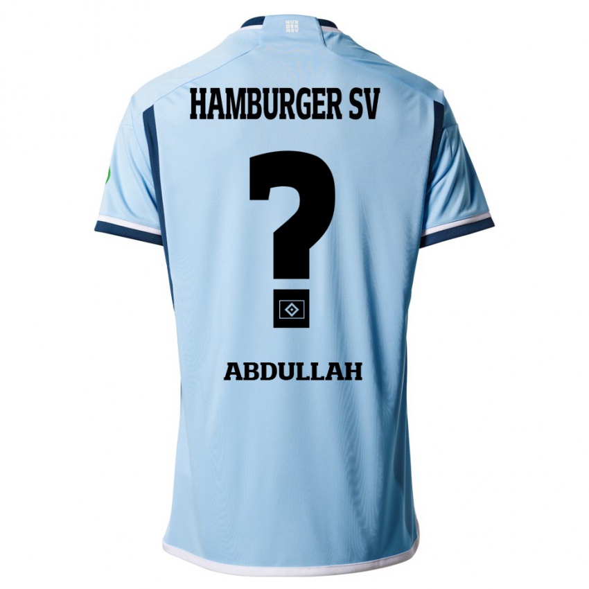 Niño Camiseta Majeed Salo Abdullah #0 Azul 2ª Equipación 2023/24 La Camisa Argentina