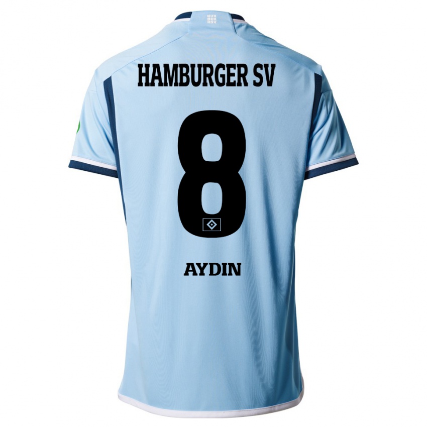 Niño Camiseta Songül Aydin #8 Azul 2ª Equipación 2023/24 La Camisa Argentina