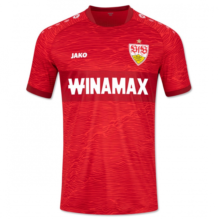 Niño Camiseta Semih Kara #0 Rojo 2ª Equipación 2023/24 La Camisa Argentina