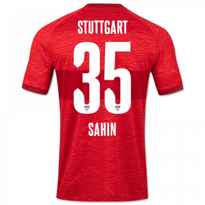 Niño Camiseta Mehmet Sahin #35 Rojo 2ª Equipación 2023/24 La Camisa Argentina