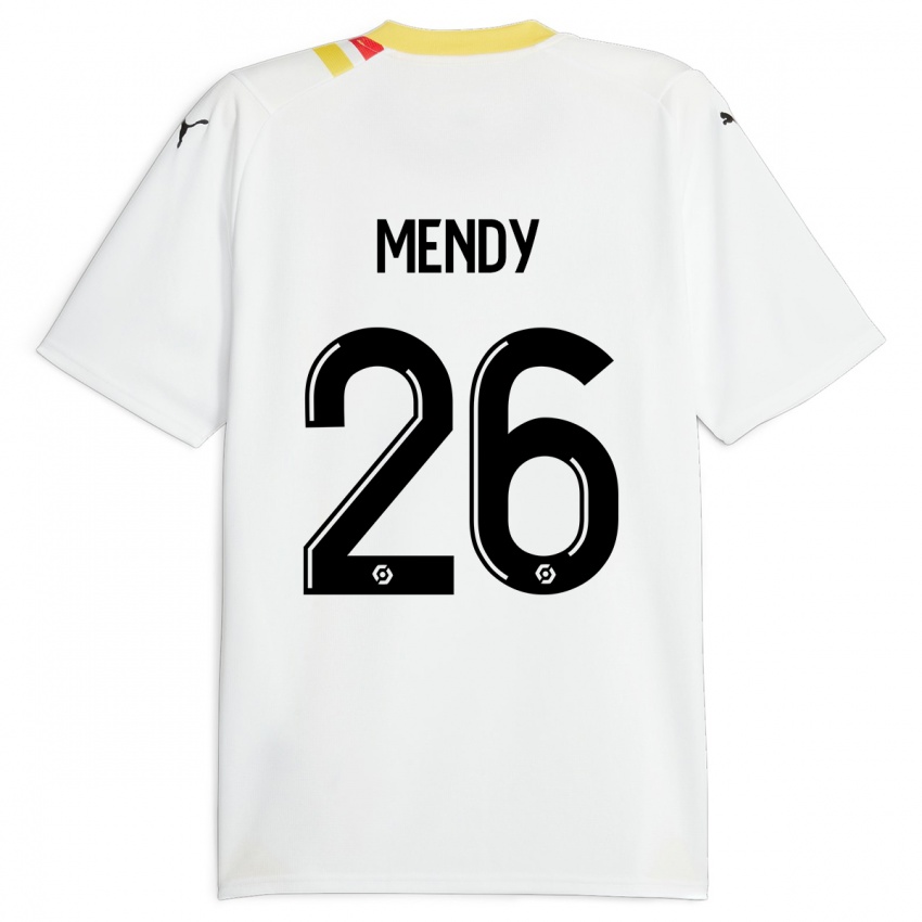 Niño Camiseta Nampalys Mendy #26 Negro 2ª Equipación 2023/24 La Camisa Argentina