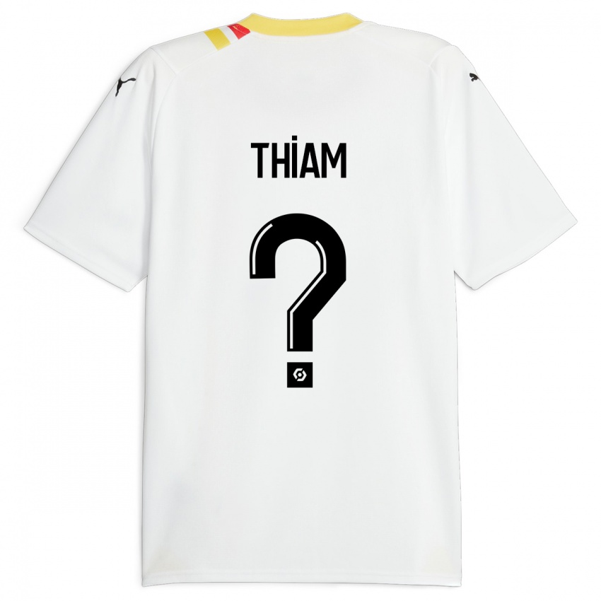 Niño Camiseta Mamadou Thiam #0 Negro 2ª Equipación 2023/24 La Camisa Argentina