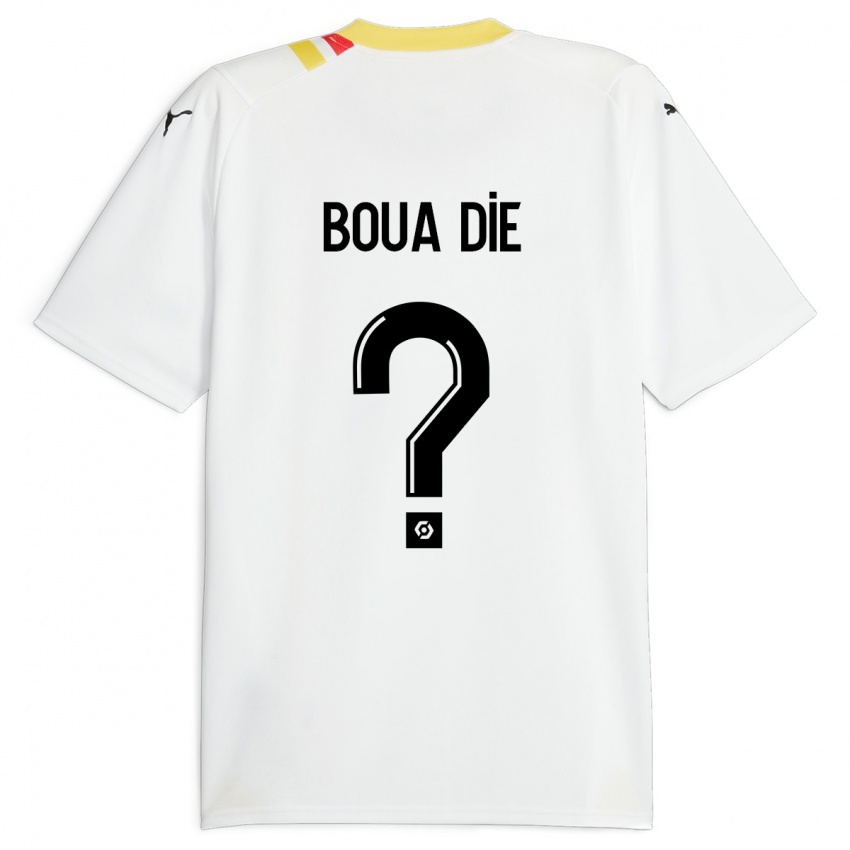 Niño Camiseta Hervé Boua Dié #0 Negro 2ª Equipación 2023/24 La Camisa Argentina