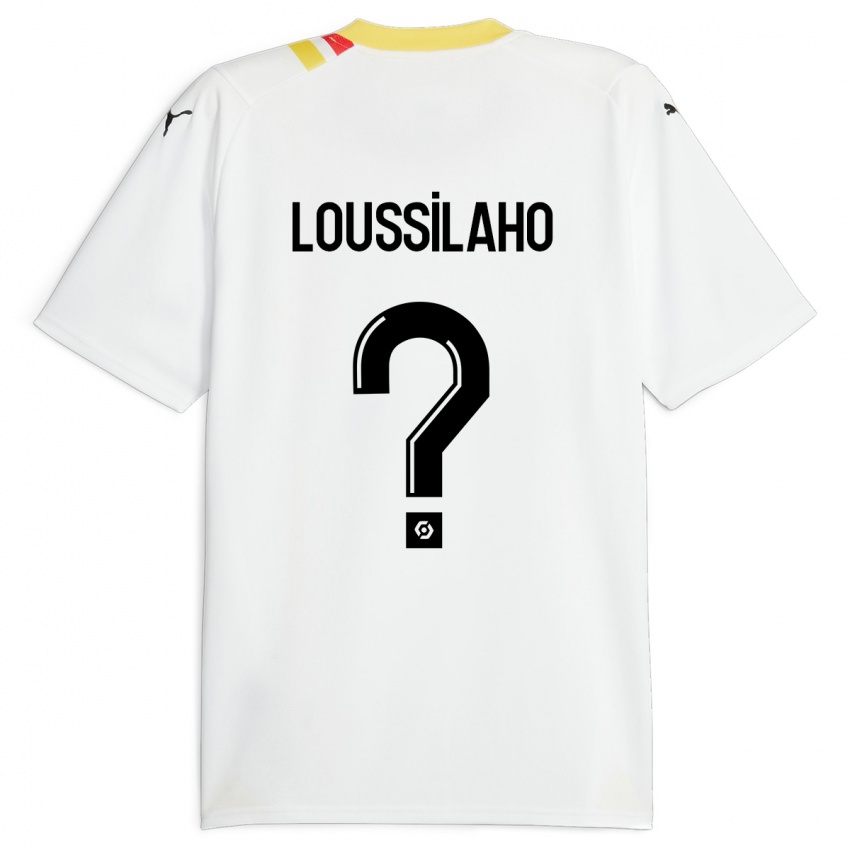 Niño Camiseta Lenny Dziki Loussilaho #0 Negro 2ª Equipación 2023/24 La Camisa Argentina