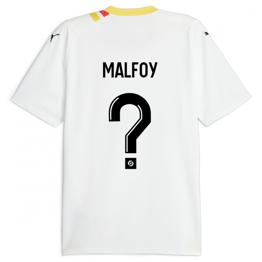 Niño Camiseta Lucas Malfoy #0 Negro 2ª Equipación 2023/24 La Camisa Argentina