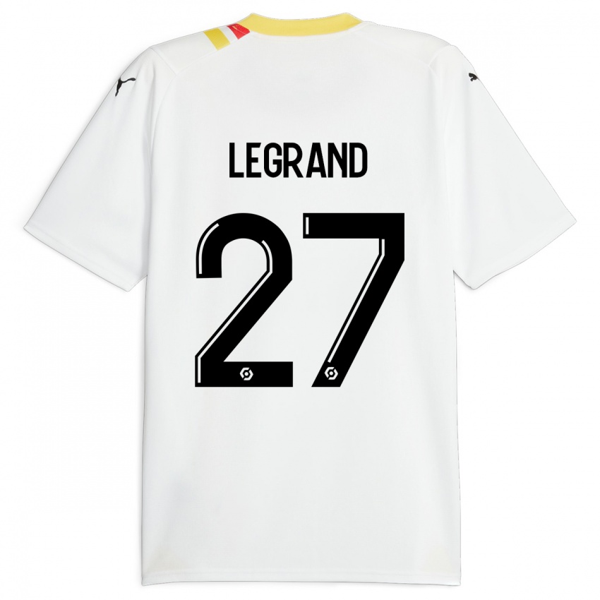 Niño Camiseta Bérénice Legrand #27 Negro 2ª Equipación 2023/24 La Camisa Argentina