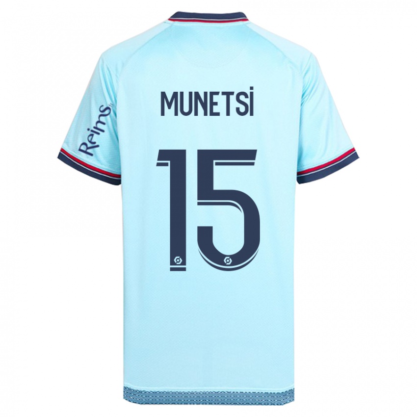 Niño Camiseta Marshall Munetsi #15 Cielo Azul 2ª Equipación 2023/24 La Camisa Argentina