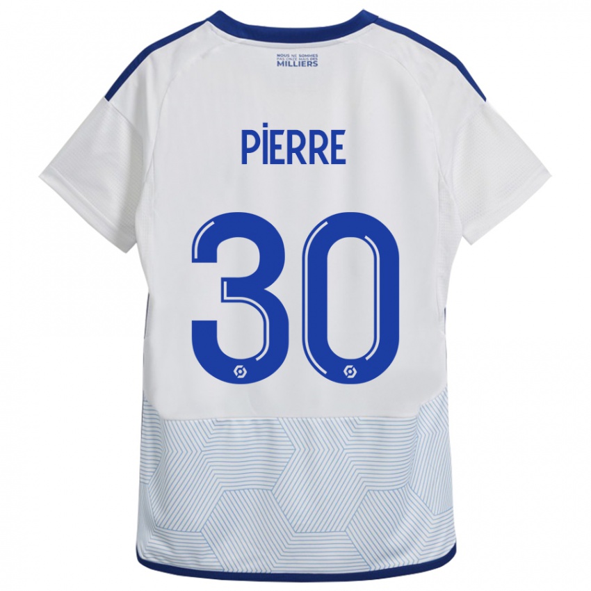 Niño Camiseta Alexandre Pierre #30 Blanco 2ª Equipación 2023/24 La Camisa Argentina