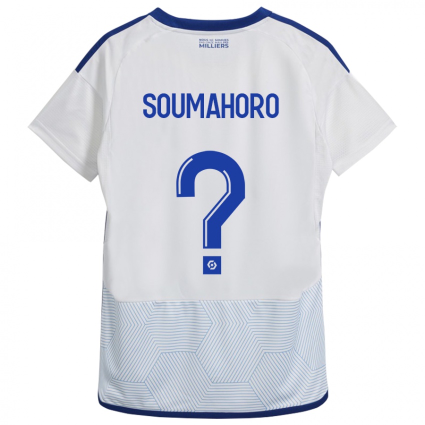 Niño Camiseta Mohamed Soumahoro #0 Blanco 2ª Equipación 2023/24 La Camisa Argentina