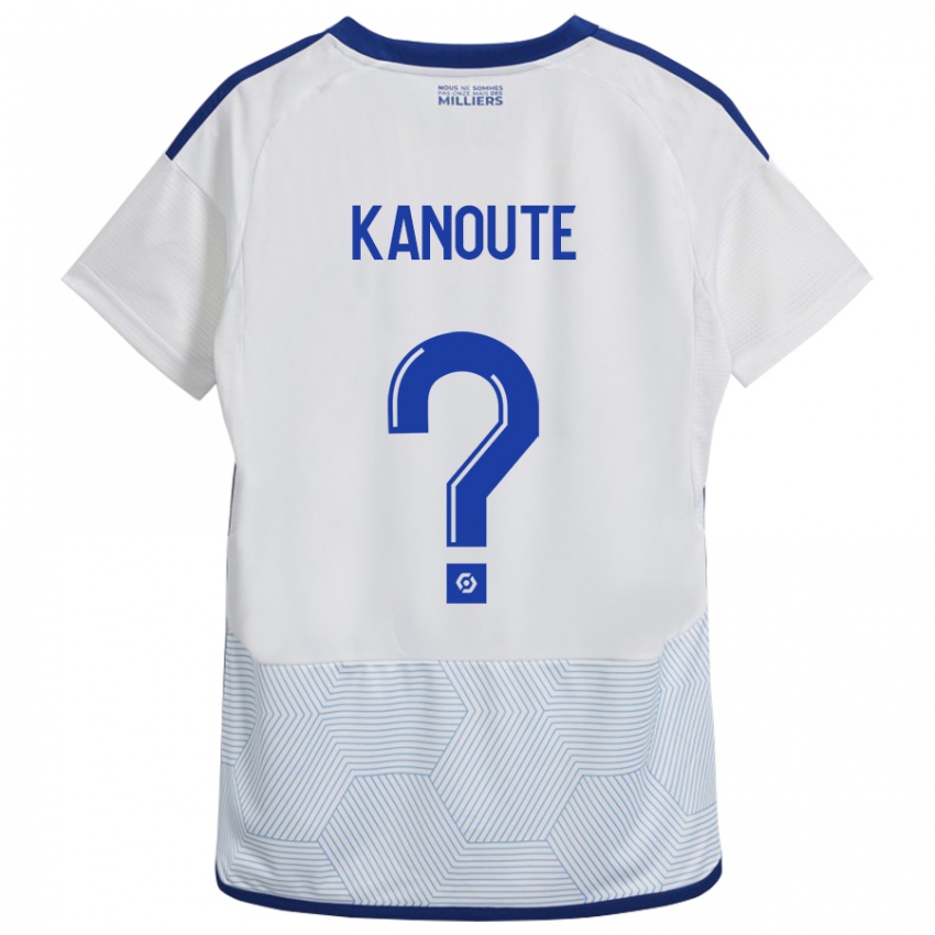 Niño Camiseta Mahamadou Kanouté #0 Blanco 2ª Equipación 2023/24 La Camisa Argentina