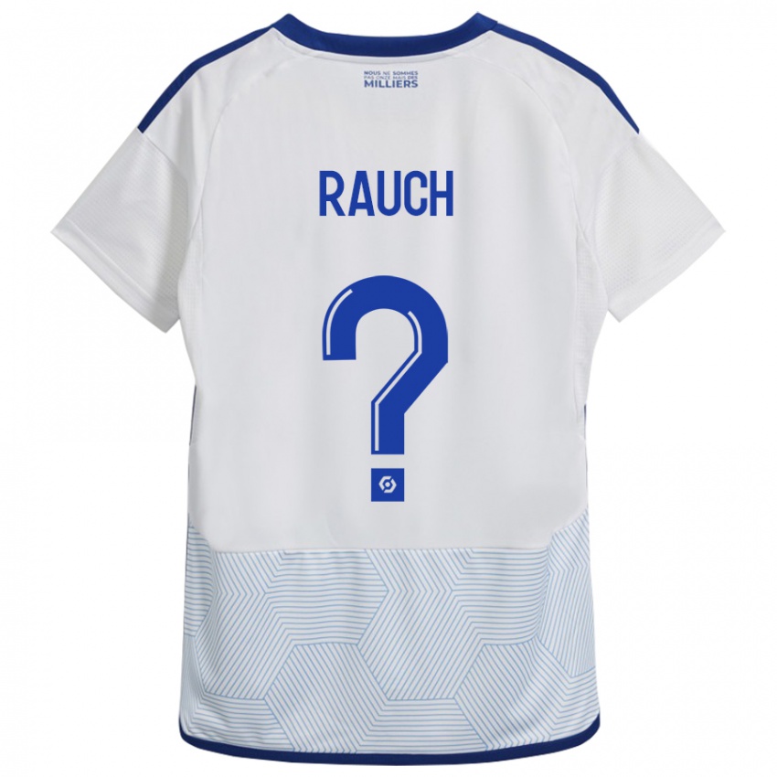 Niño Camiseta Hugo Rauch #0 Blanco 2ª Equipación 2023/24 La Camisa Argentina