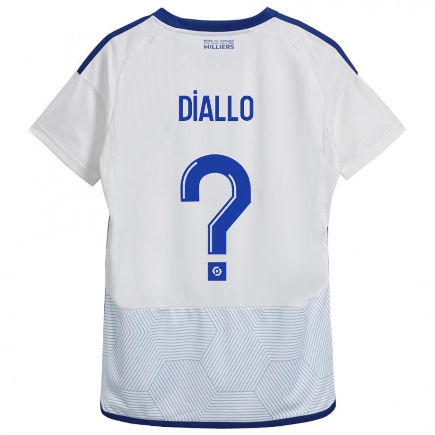 Niño Camiseta Tidiane Diallo #0 Blanco 2ª Equipación 2023/24 La Camisa Argentina