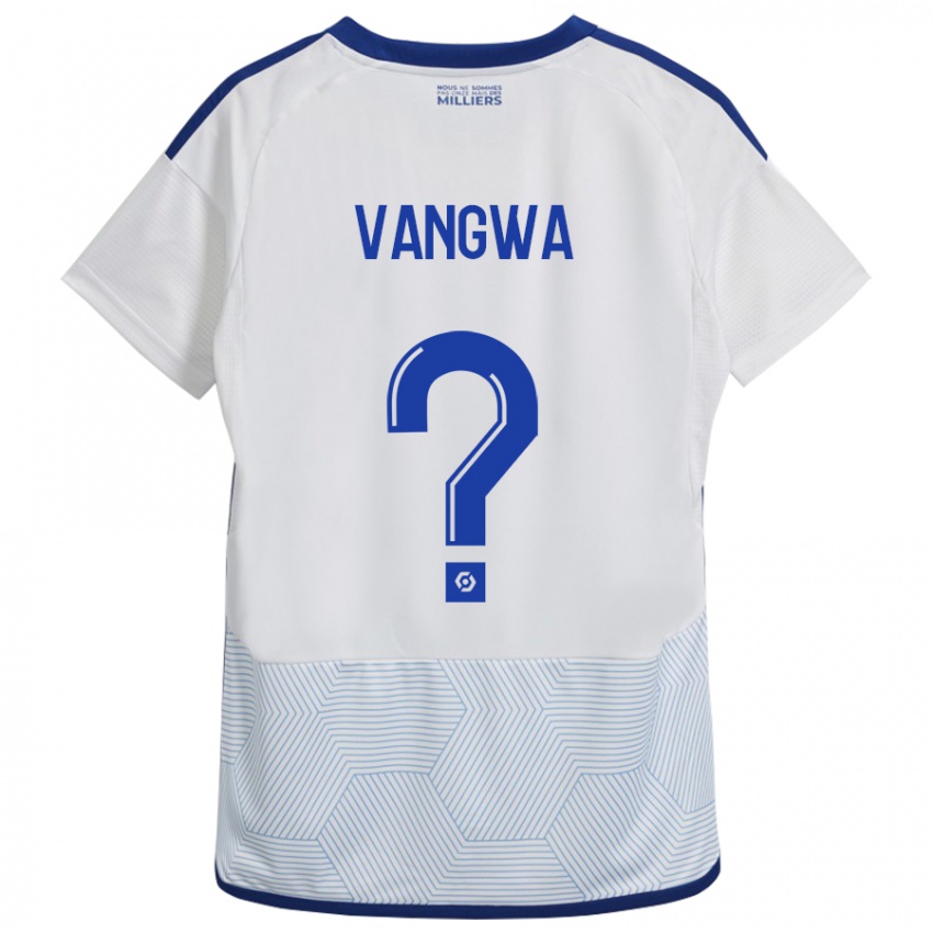 Niño Camiseta Jilva Vangwa #0 Blanco 2ª Equipación 2023/24 La Camisa Argentina