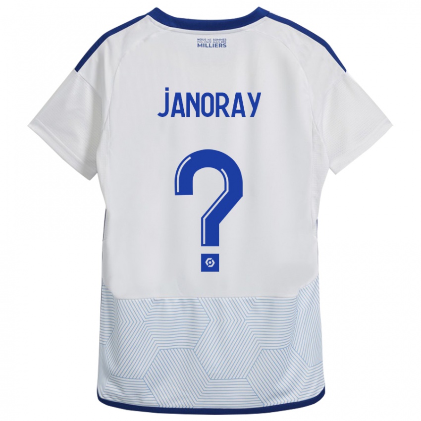 Niño Camiseta Sacha Janoray #0 Blanco 2ª Equipación 2023/24 La Camisa Argentina