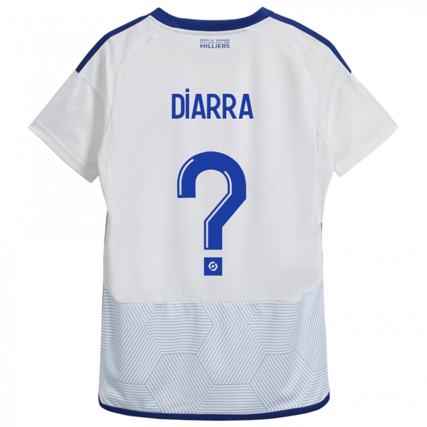 Niño Camiseta Massaoly Diarra #0 Blanco 2ª Equipación 2023/24 La Camisa Argentina