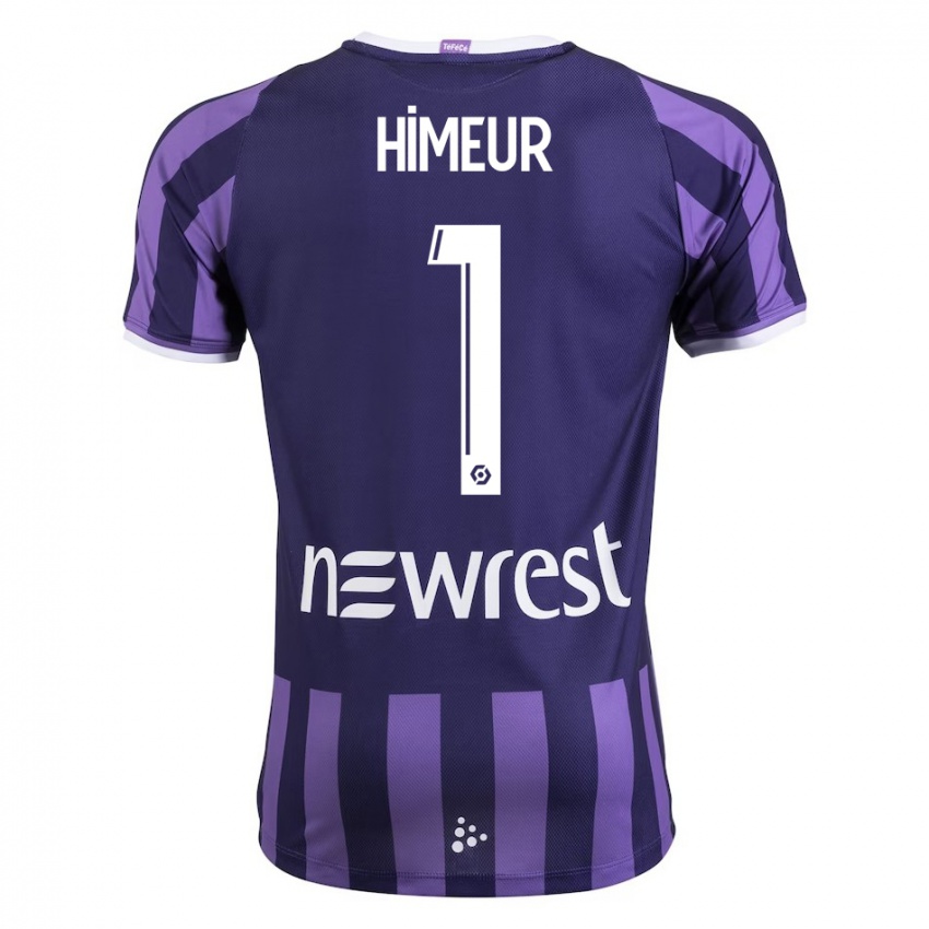 Niño Camiseta Thomas Himeur #1 Morado 2ª Equipación 2023/24 La Camisa Argentina