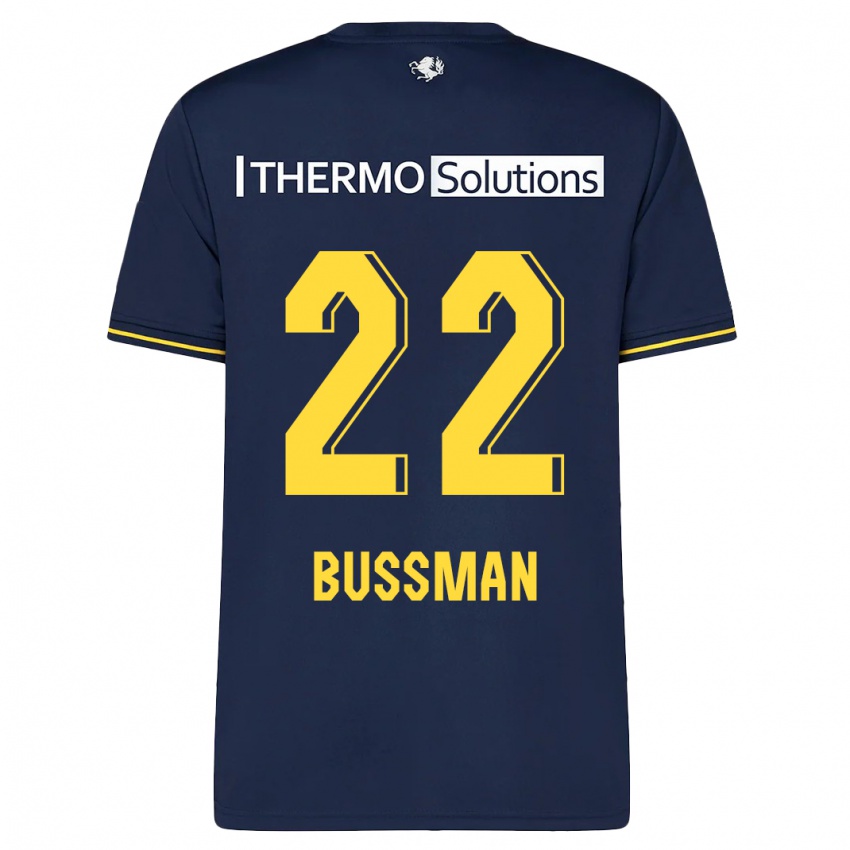 Niño Camiseta Fiene Bussman #22 Armada 2ª Equipación 2023/24 La Camisa Argentina