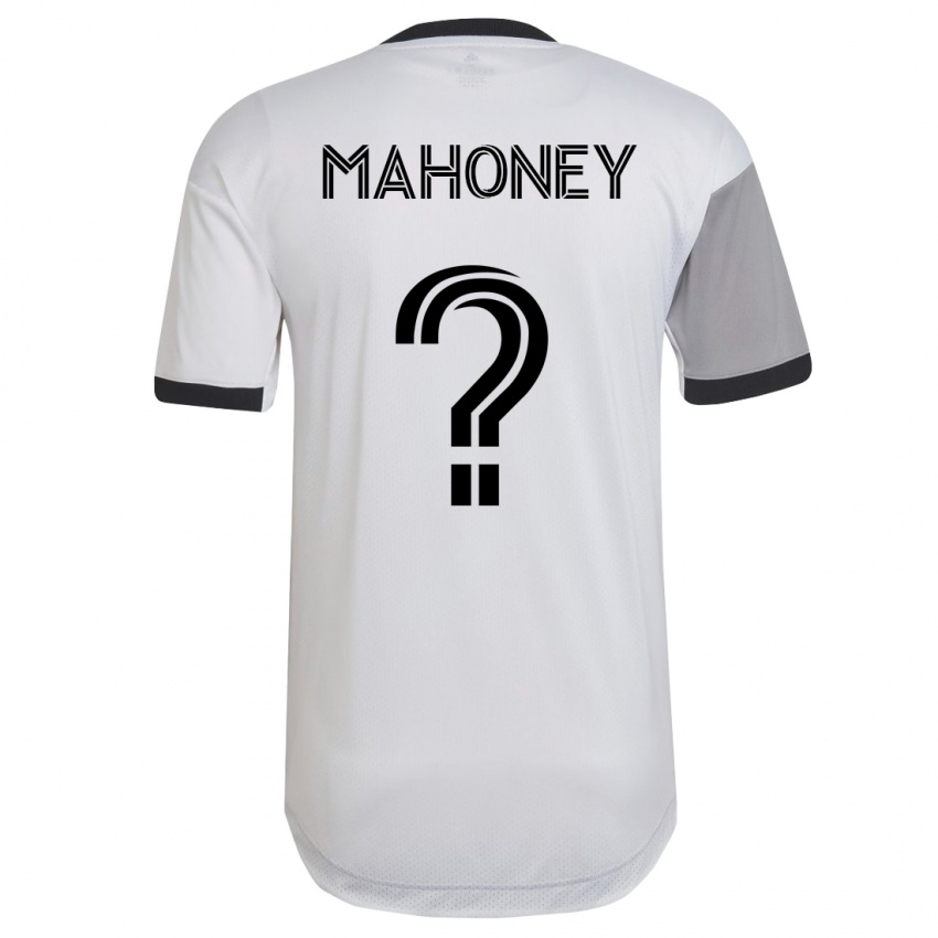 Niño Camiseta Adrian Mahoney #0 Blanco 2ª Equipación 2023/24 La Camisa Argentina