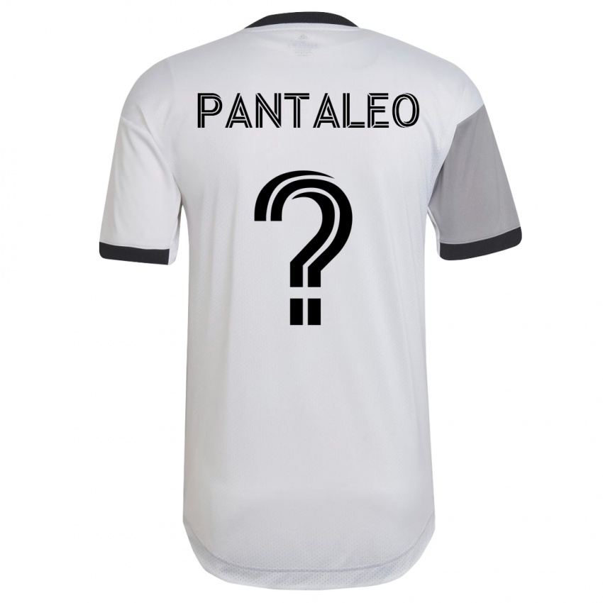 Niño Camiseta Adamo Pantaleo #0 Blanco 2ª Equipación 2023/24 La Camisa Argentina