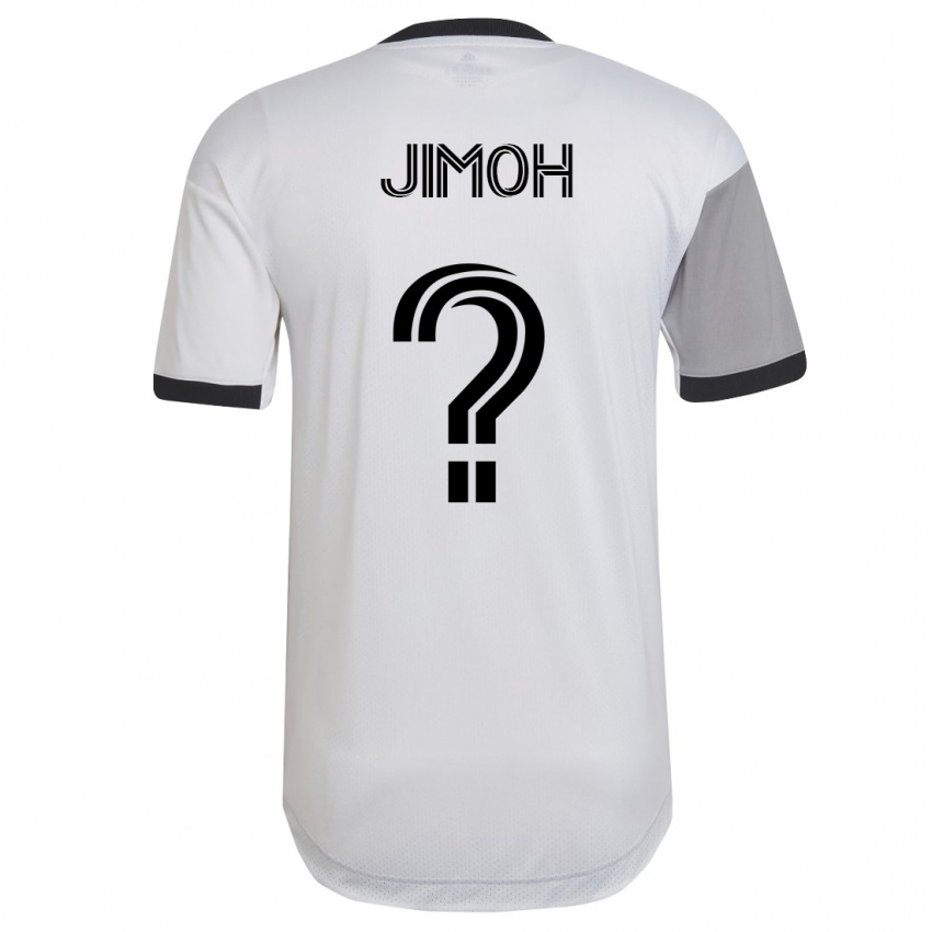 Niño Camiseta Shola Jimoh #0 Blanco 2ª Equipación 2023/24 La Camisa Argentina