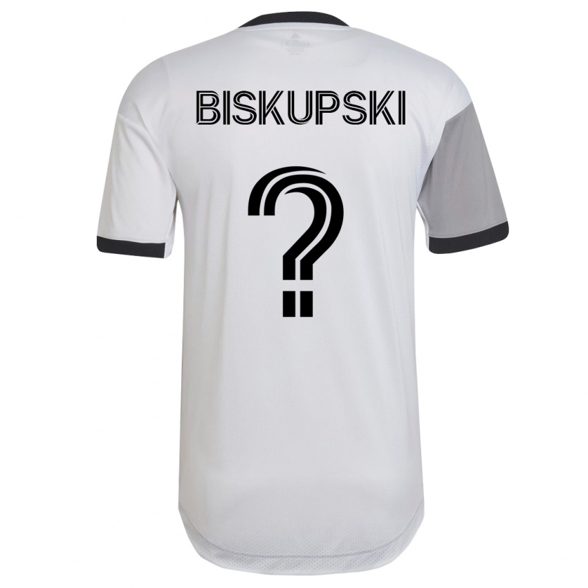 Niño Camiseta Philip Biskupski #0 Blanco 2ª Equipación 2023/24 La Camisa Argentina
