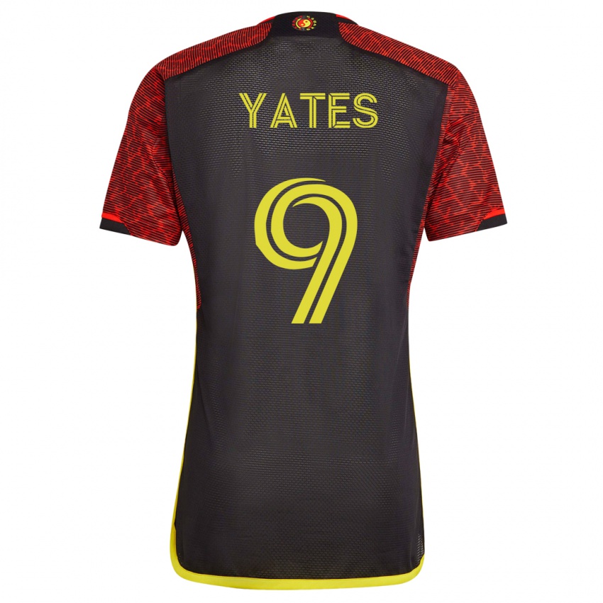 Niño Camiseta Summer Yates #9 Naranja 2ª Equipación 2023/24 La Camisa Argentina
