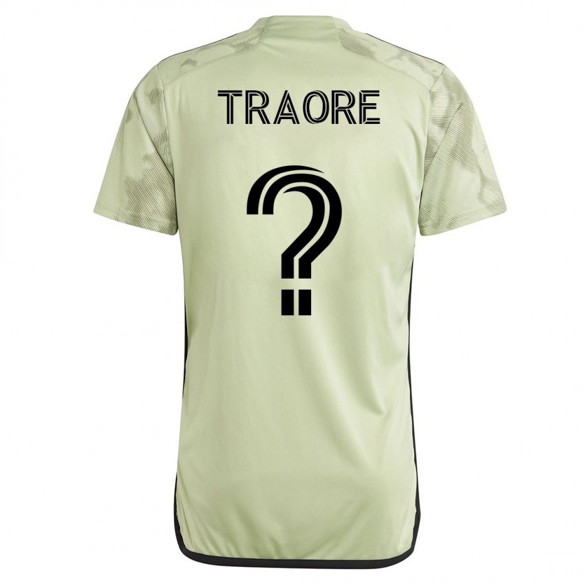 Niño Camiseta Mohamed Traore #0 Verde 2ª Equipación 2023/24 La Camisa Argentina
