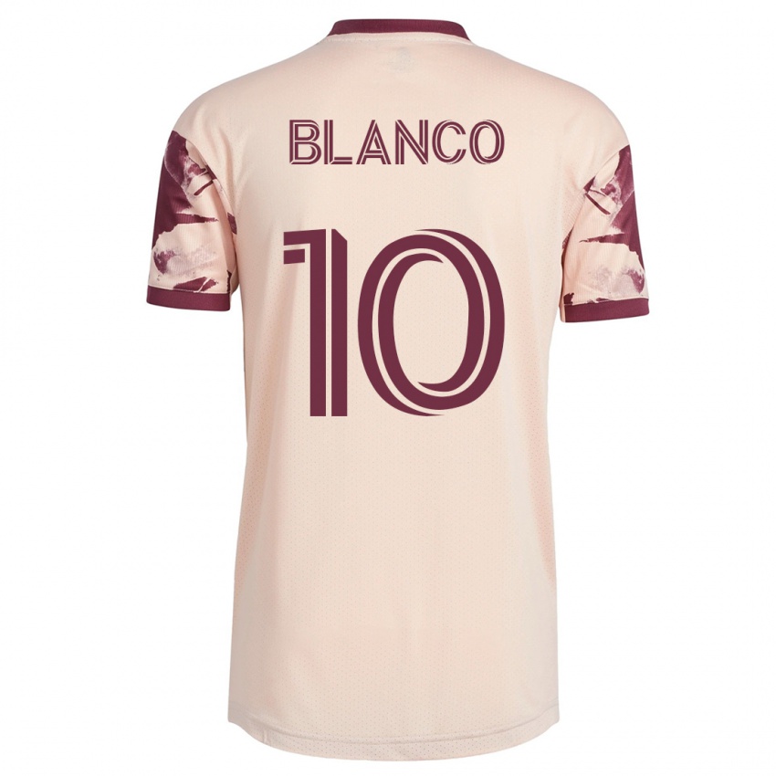 Niño Camiseta Sebastián Blanco #10 Blanquecino 2ª Equipación 2023/24 La Camisa Argentina