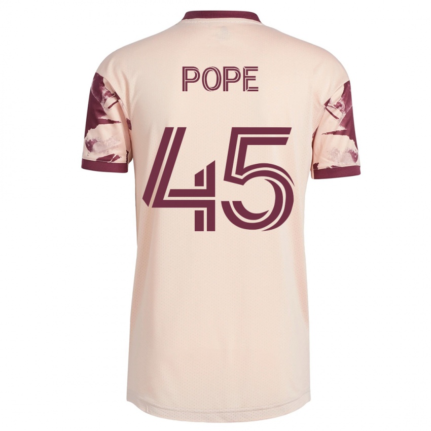 Niño Camiseta Blake Pope #45 Blanquecino 2ª Equipación 2023/24 La Camisa Argentina