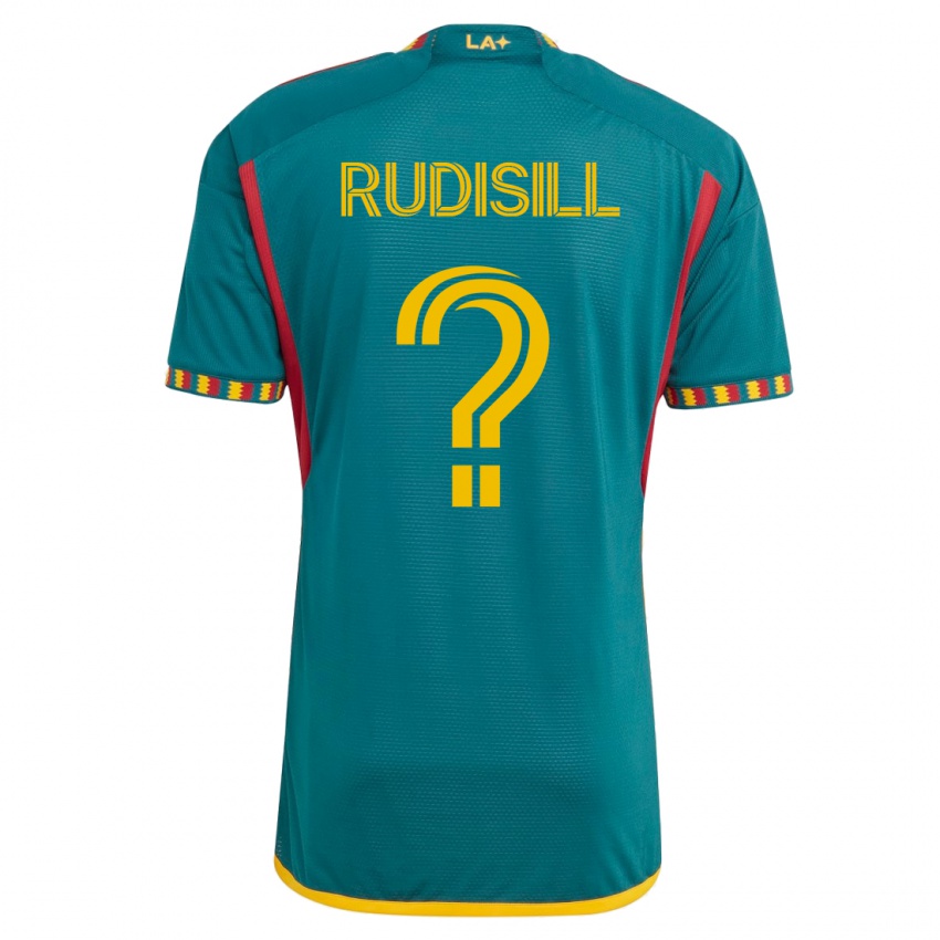 Niño Camiseta Paulo Rudisill #0 Verde 2ª Equipación 2023/24 La Camisa Argentina