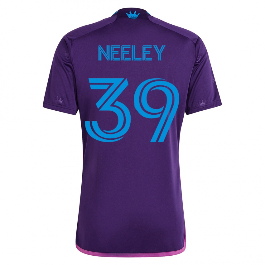 Niño Camiseta Jack Neeley #39 Violeta 2ª Equipación 2023/24 La Camisa Argentina