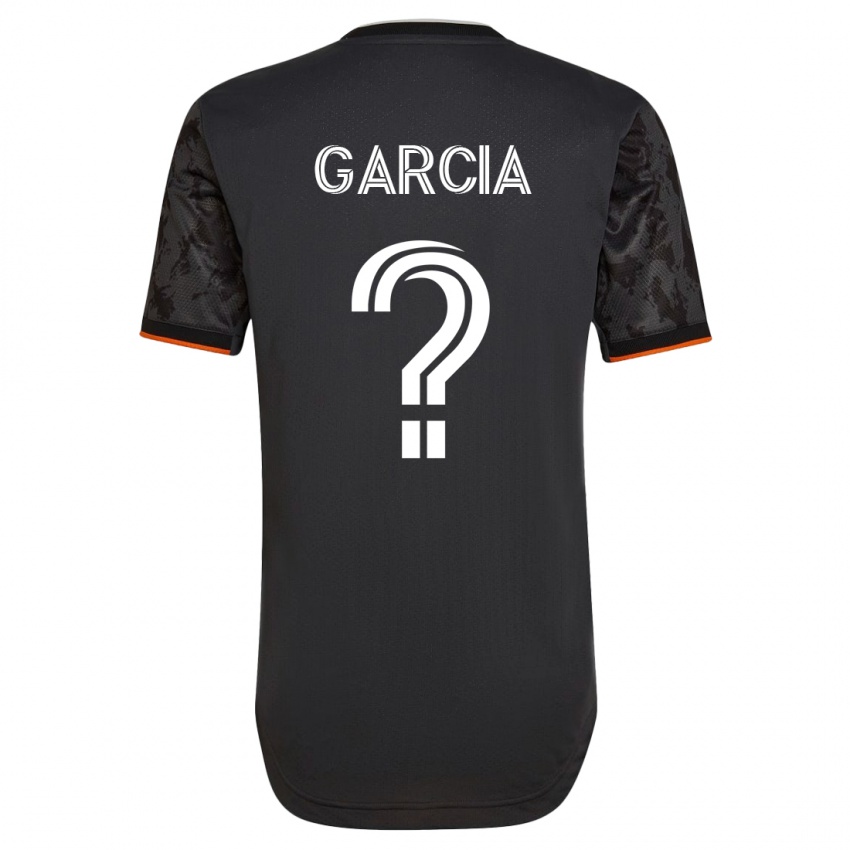 Niño Camiseta David Garcia #0 Negro 2ª Equipación 2023/24 La Camisa Argentina