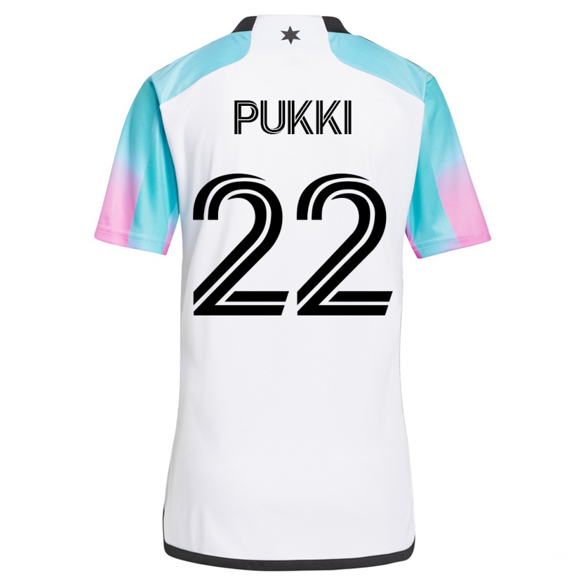 Niño Camiseta Teemu Pukki #22 Blanco 2ª Equipación 2023/24 La Camisa Argentina