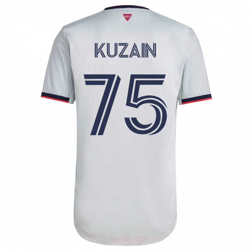 Niño Camiseta Wan Kuzain #75 Blanco 2ª Equipación 2023/24 La Camisa Argentina